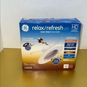 GE Relax/Refresh LED Downlight - White